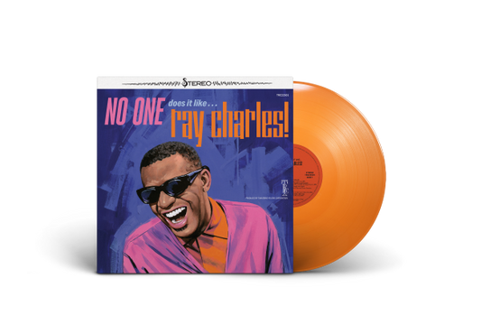 PRE-ORDER: Ray Charles "No One Does It Like… Ray Charles!" LP (Orange Vinyl)