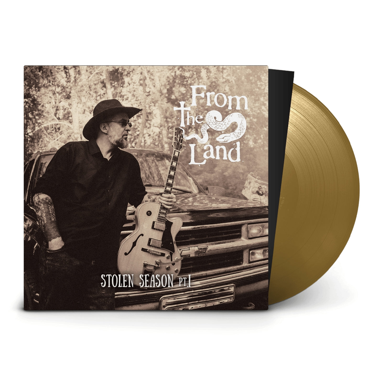 PRE-ORDER: From The Land  "Stolen Season Pt. I" LP (Gold Vinyl)