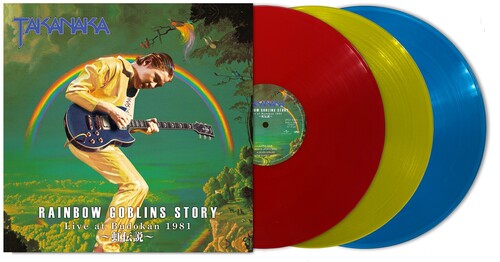 PRE-ORDER: Masayoshi Takanaka "Rainbow Goblins Story Live At Budokan 1981" 3xLP (Color Vinyl, Import)