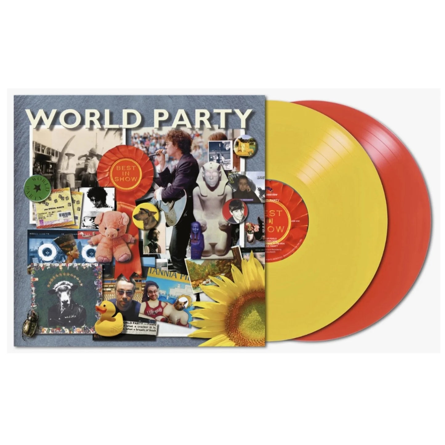 World Party "Best In Show" 2xLP (Red & Yellow Vinyl)