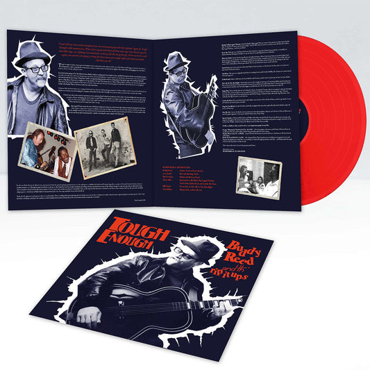 PRE-ORDER: Buddy Reed & Th' Rip It Ups "Tough Enough" LP (Indie Exclusive Translucent Red Vinyl)