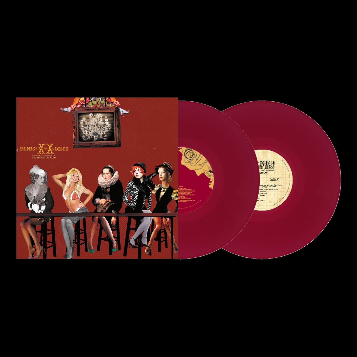 Panic! At The Disco "A Fever You Can't Sweat Out (20th Anniversary Deluxe)" 2xLP (Red Apple Vinyl)