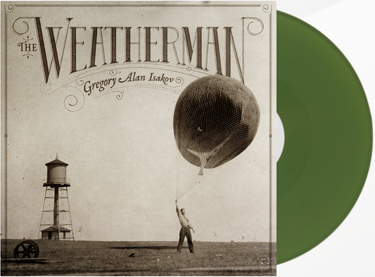 Gregory Alan Isakov "The Weatherman" LP (Pasture Green Vinyl)