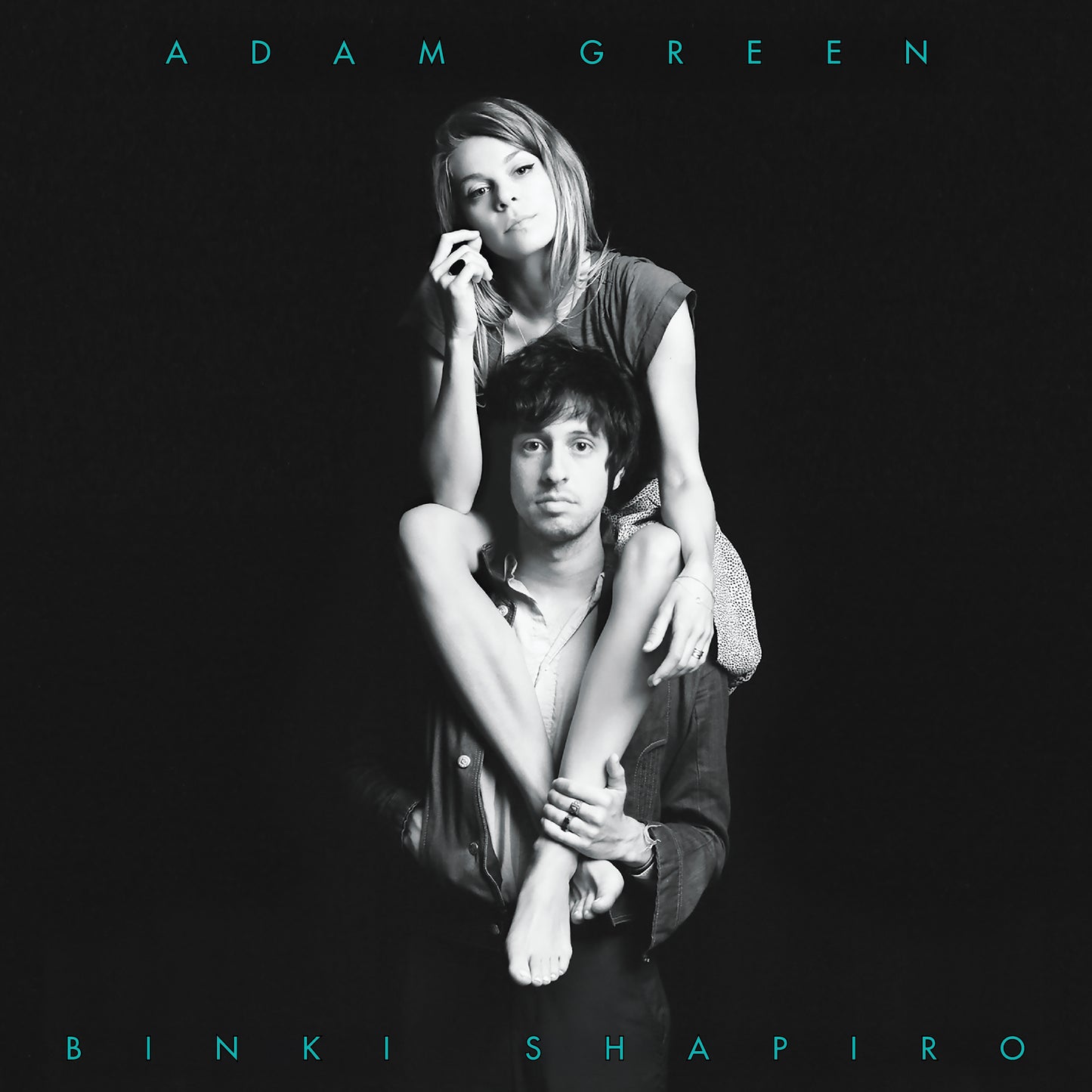 Adam Green & Binki Shapiro "S/T" LP (Aqua Vinyl)