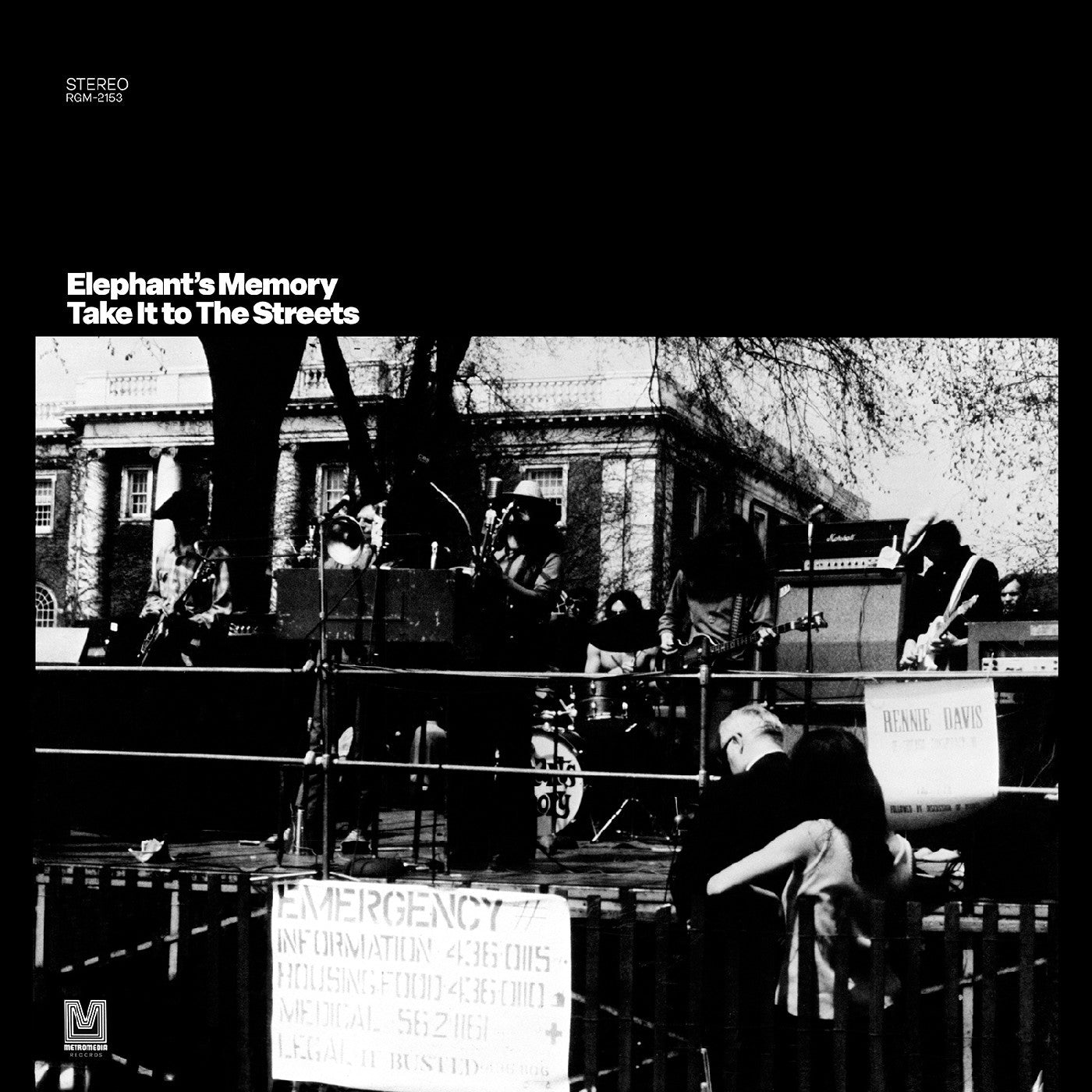PRE-ORDER: Elephant's Memory "Take It to the Streets" LP (Clear w/ Black Swirl Vinyl)
