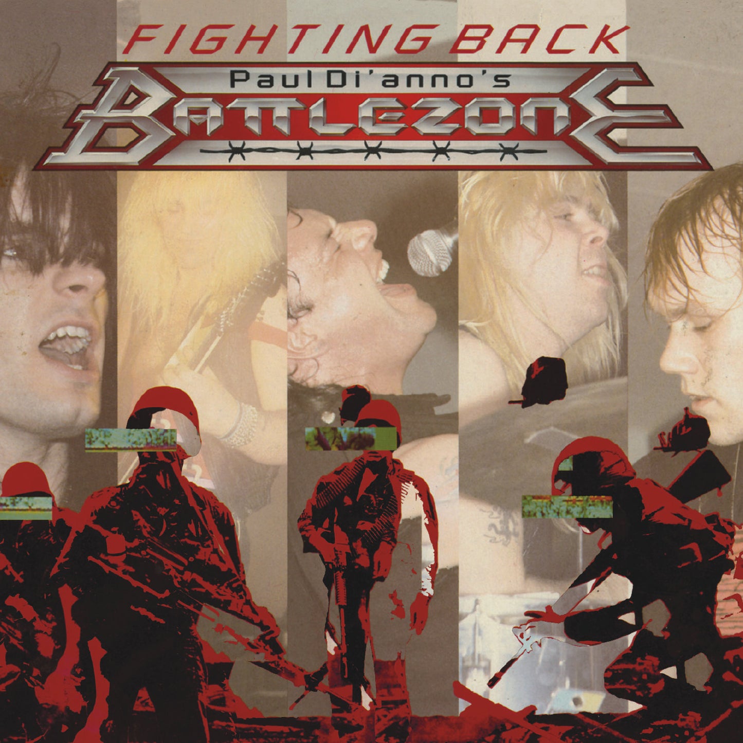 PRE-ORDER: Paul Di'Anno's Battlezone "Fighting Back" LP