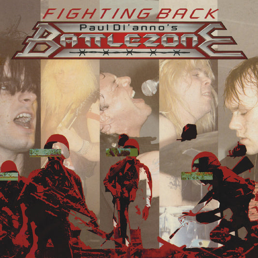PRE-ORDER: Paul Di'Anno's Battlezone "Fighting Back" LP (Indie Exclusive Red Smoke Vinyl)