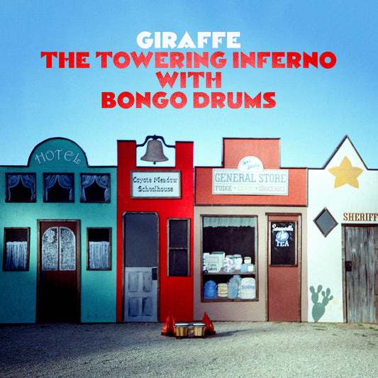 PRE-ORDER: Giraffe "The Towering Inferno With Bongo Drums" LP (Transparent Red Vinyl)