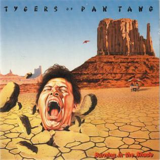 PRE-ORDER: Tygers of Pan Tang " Burning In The Shade" LP (Indie Exclusive Marbled Green Vinyl)