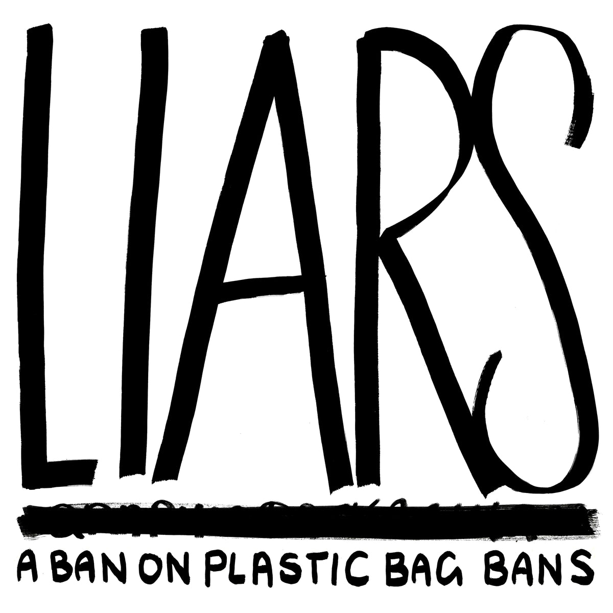 PRE-ORDER: Liars "A Ban On Plastic Bag Bans" LP (Limited Edition Recycled Color Vinyl)