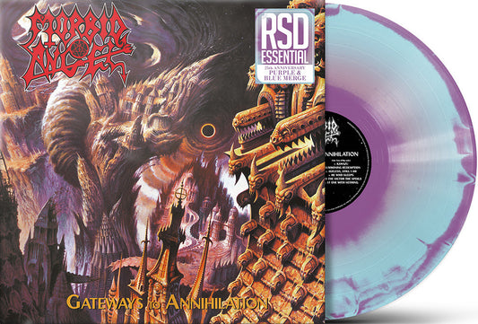 Morbid Angel "Gateways to Annihilation" LP (Purple Blue Merge Vinyl)