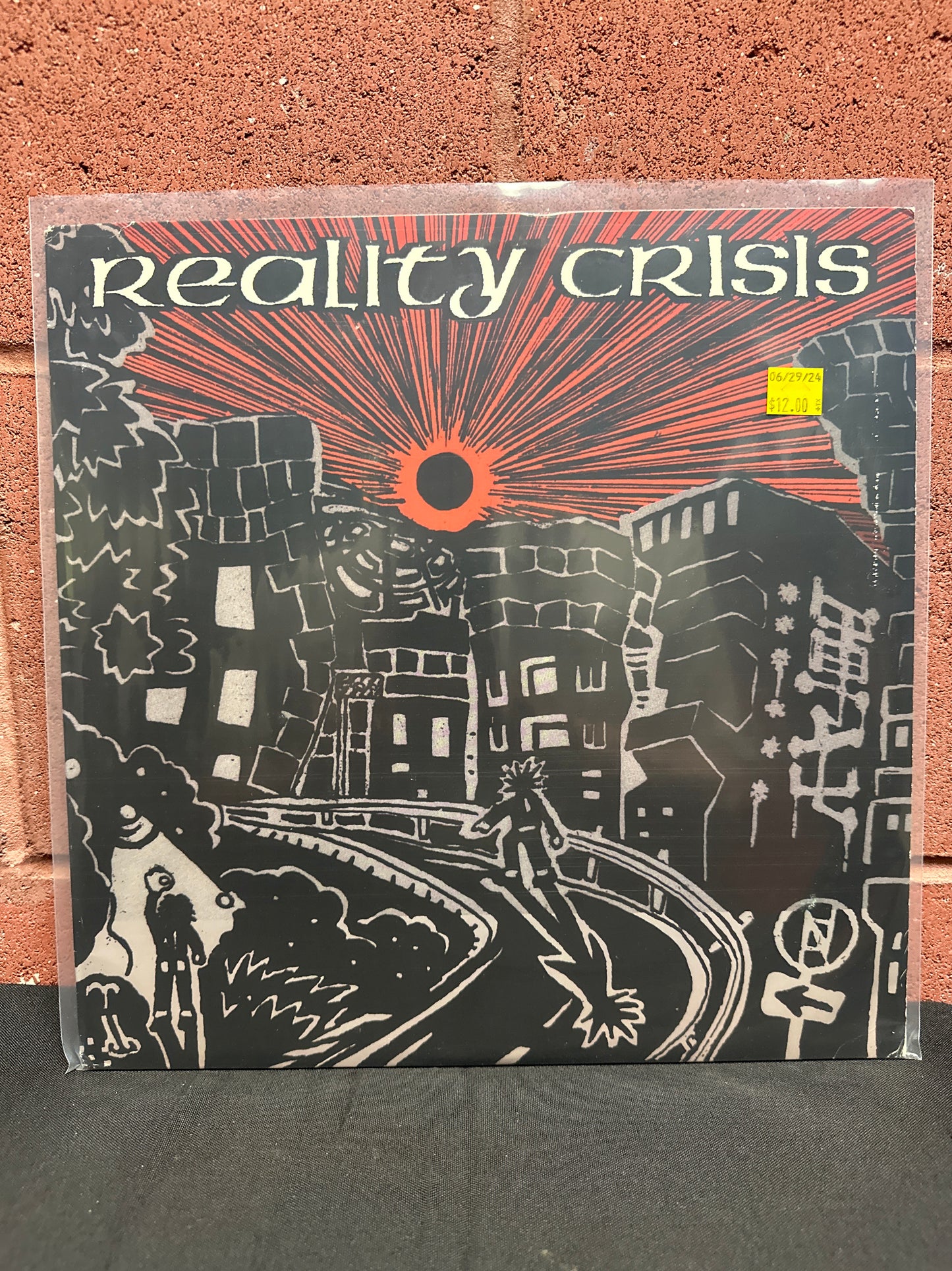 Used Vinyl:  Reality Crisis ”Open The Door And Into The New Chaotic World” 12"