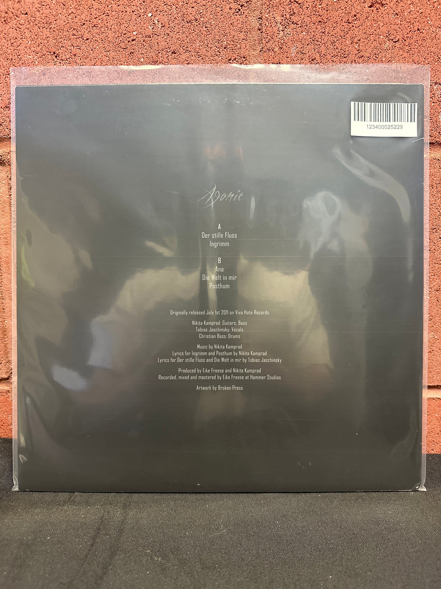 Used Vinyl:  Der Weg Einer Freiheit "Agonie" LP