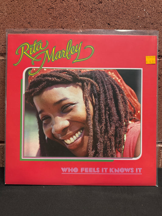 Used Vinyl:  Rita Marley ”Who Feels It Knows It” LP