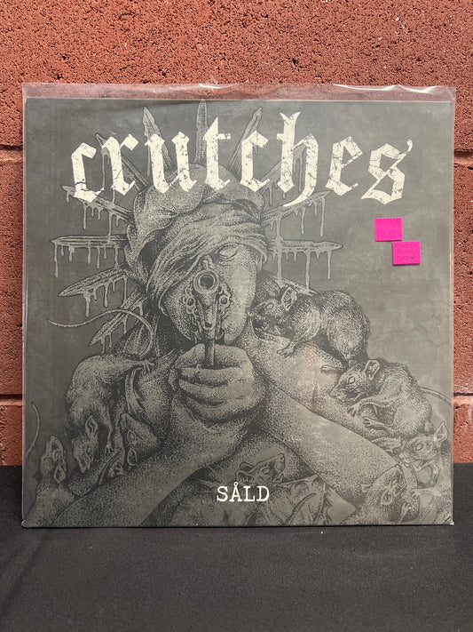 Used Vinyl: Crutches "Sald" LP (White/Black/Grey)