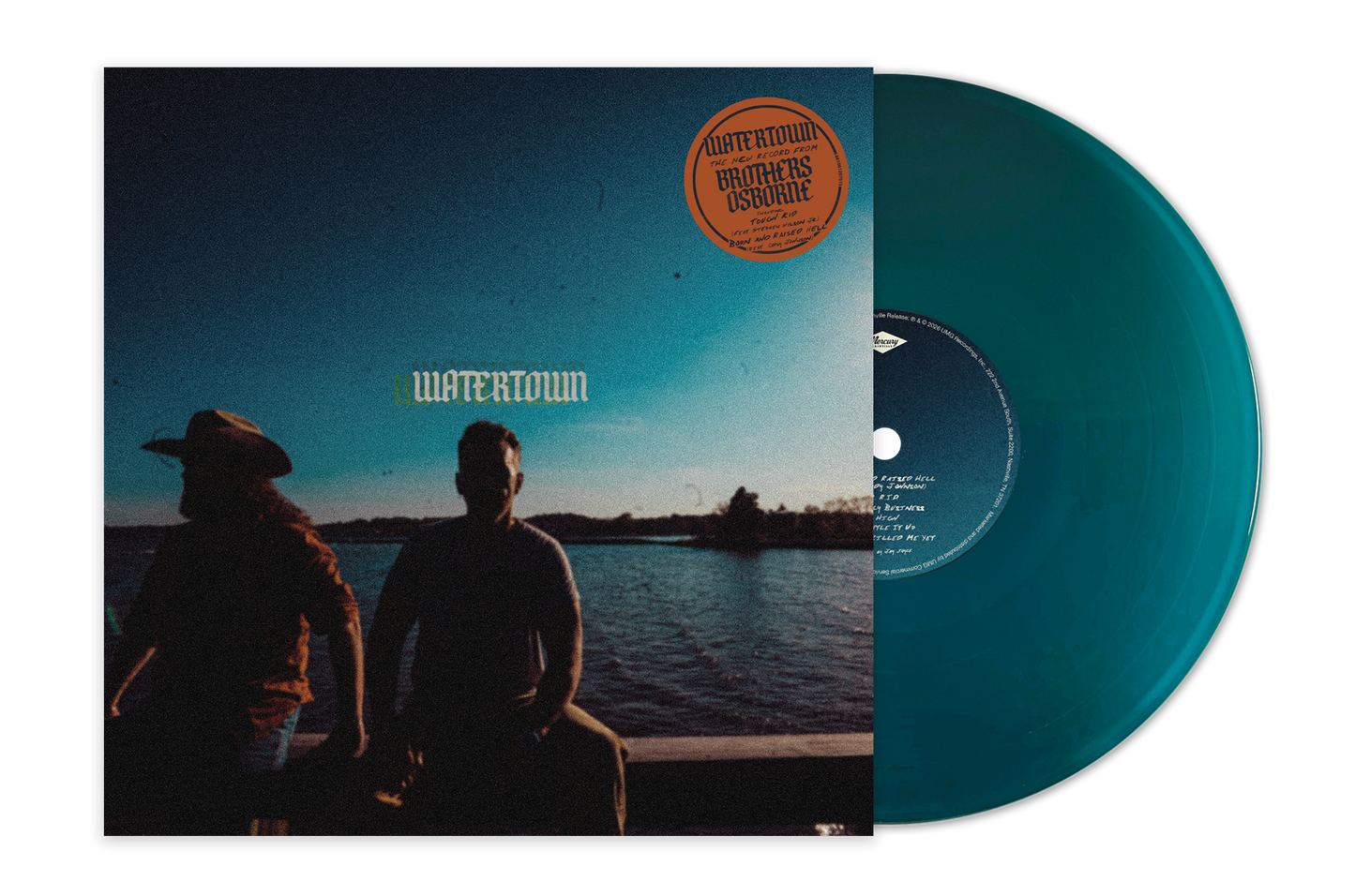 PRE-ORDER: Brothers Osborne "Watertown" LP ("Dockside" Blue Vinyl)