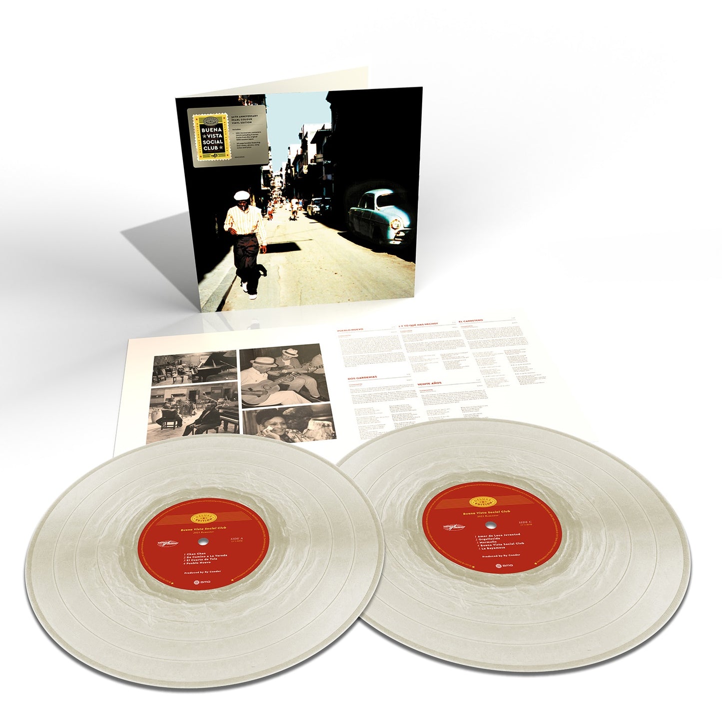 EMBARGO 6/24 PRE-ORDER: Buena Vista Social Club "Buena Vista Social Club (30th Anniversary)" 2xLP (Pearl Color Vinyl)