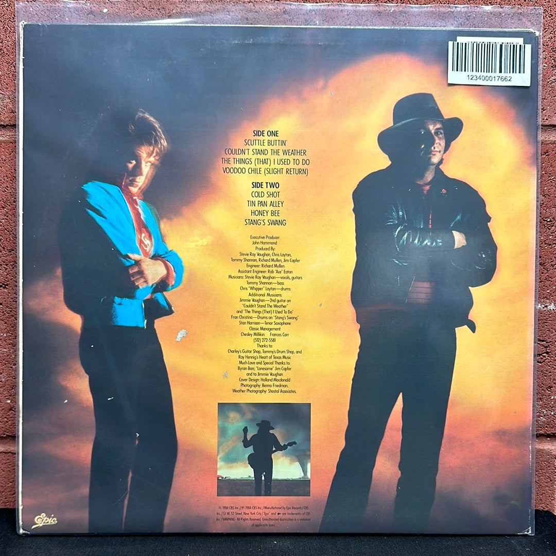 Used Vinyl:  Stevie Ray Vaughan & Double Trouble ”Couldn't Stand The Weather” LP