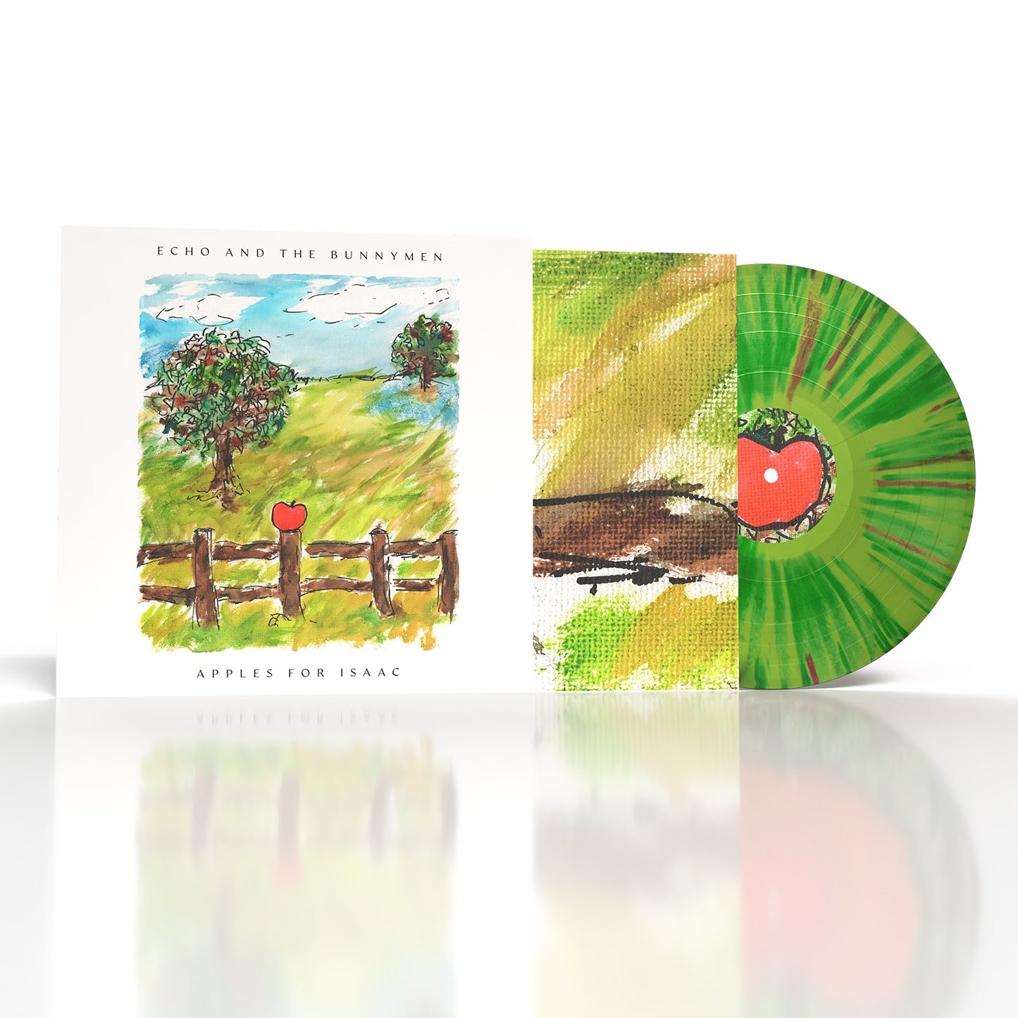 EMBARGO 7/16 PRE-ORDER: Echo & The Bunnymen "Apples For Isaac" LP (Indie Exclusive Green Splatter Vinyl)