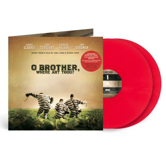 PRE-ORDER: V/A "O Brother, Where Art Thou? (OST) (25th Anniversary)" 2xLP (Indie Exclusive "Dapper Dan Red" Vinyl)