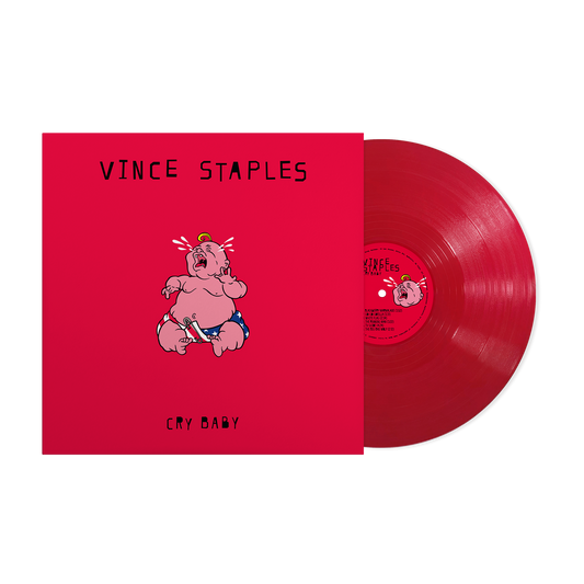 Vince Staples "Cry Baby" LP (Indie Exclusive Red Vinyl)