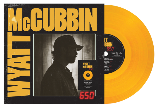 PRE-ORDER: Wyatt McCubbin "650" LP (Country Yellow Vinyl)