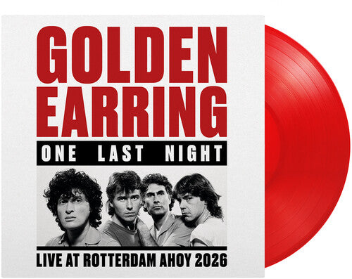 PRE-ORDER: Golden Earring "One Last Night (Live At Ahoy Rotterdam 2026)" LP (180g Translucent Red Vinyl, Numbered Import)