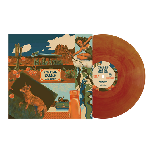 Tanner Usrey "These Days" LP (Orange Blend Vinyl)
