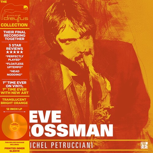 PRE-ORDER: Steve Grossman "With Michel Petrucciani" LP (Orange Vinyl)