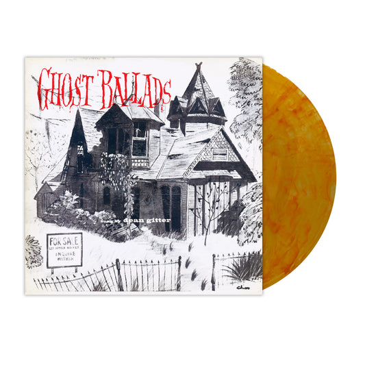 Dean Gitter "Ghost Ballads" LP (Clear w/ Orange Pumpkin Swirl Vinyl)