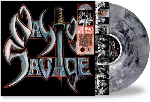 PRE-ORDER: Nasty Savage "S/T" LP ("Smoke & Steel" Color Vinyl)