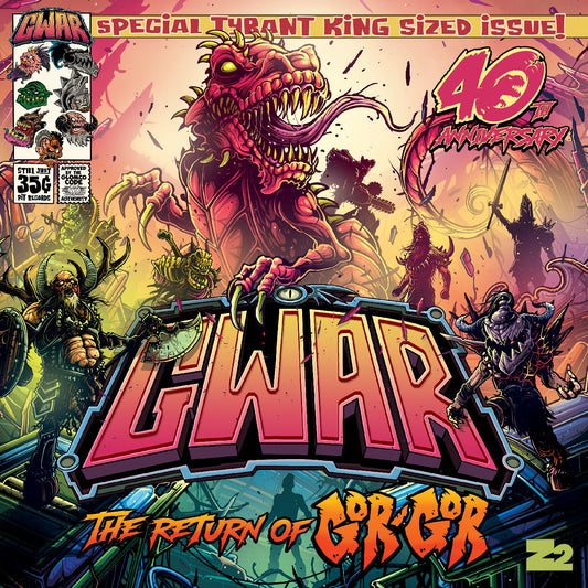 GWAR "The Return of Gor Gor" LP (Semi-Transparent Purple Vinyl)