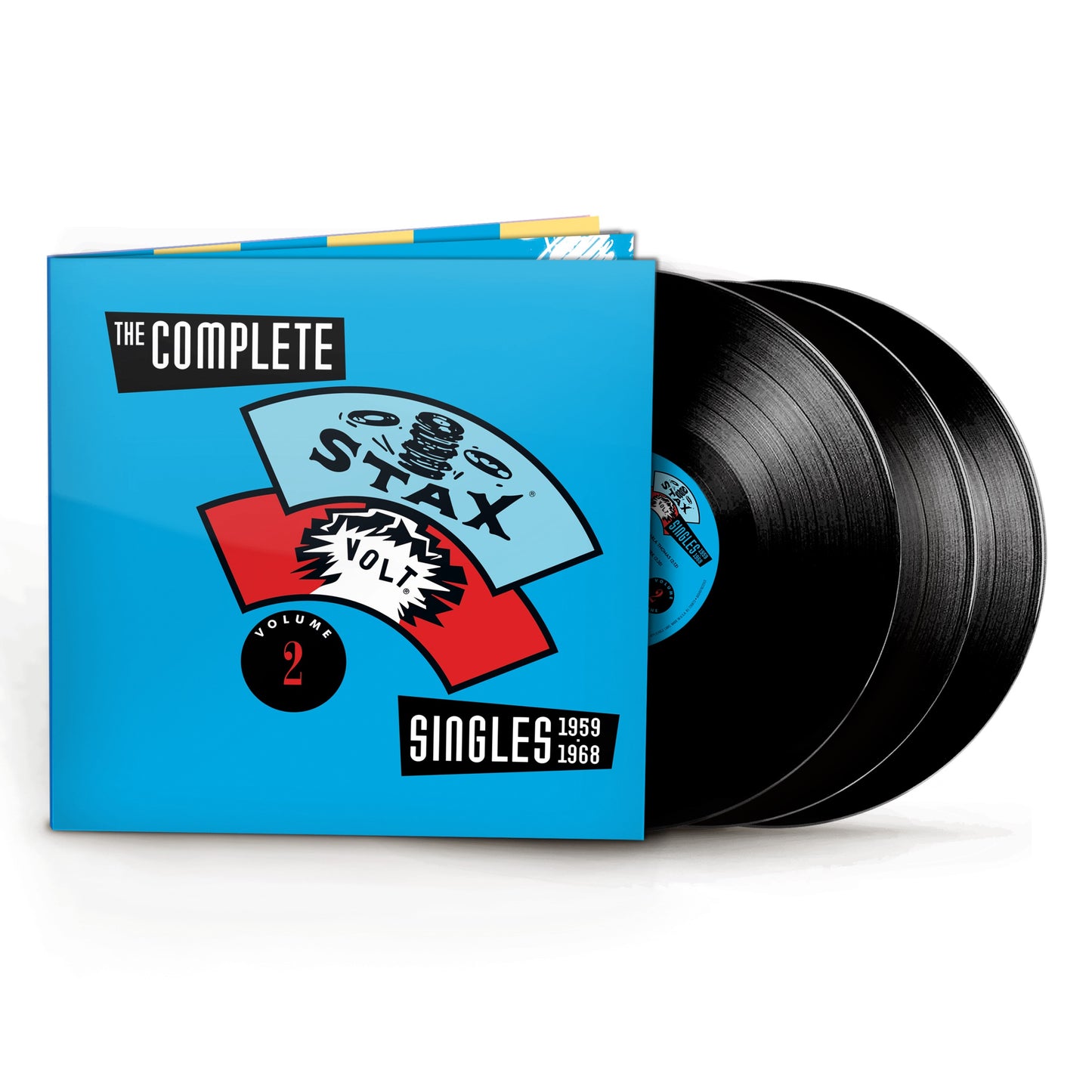 PRE-ORDER: Stax Volt "The Complete Singles 1959-1968 - Stax, Vol. 2" 3xLP