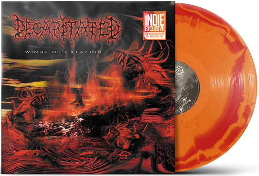 Decapitated "Winds Of Creation" LP (Indie Exclusive Red & Orange Vinyl)