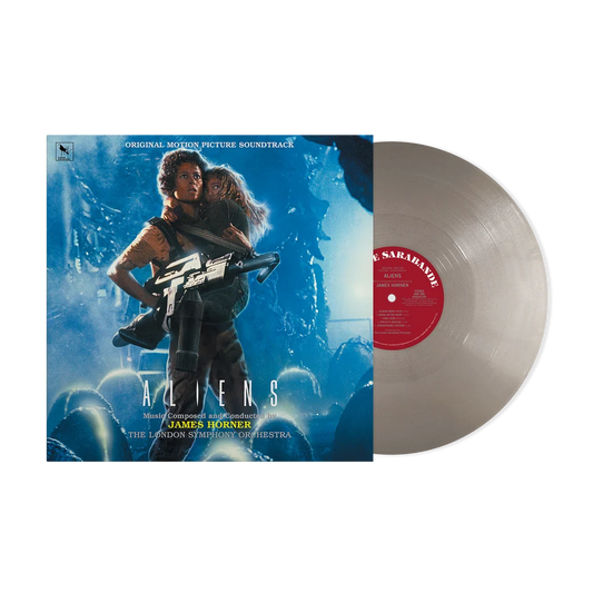 PRE-ORDER: James Horner "Aliens (Original Motion Picture Soundtrack) (40th Anniversary)" LP (Silver Vinyl)