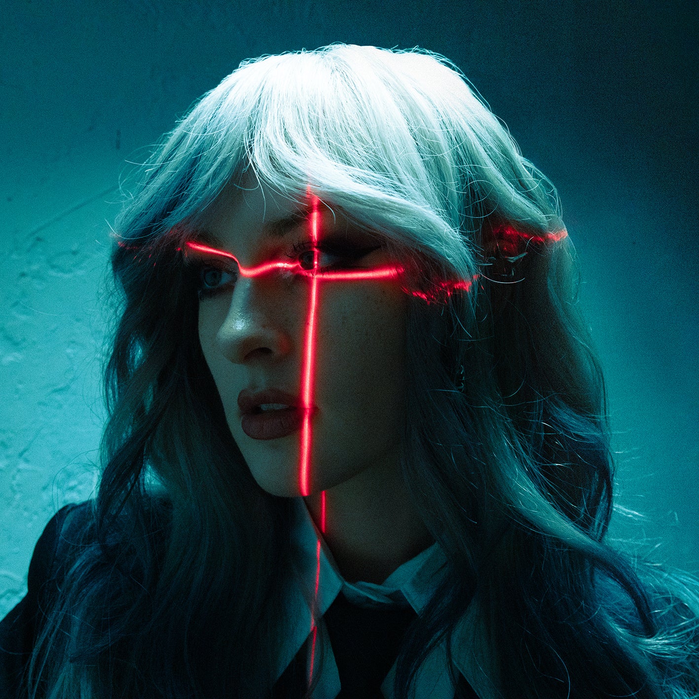 PRE-ORDER: Mothica "Somewhere In Between" LP (Indie Exclusive Transparent Light Blue w/ Opaque Red Cornetto Vinyl)