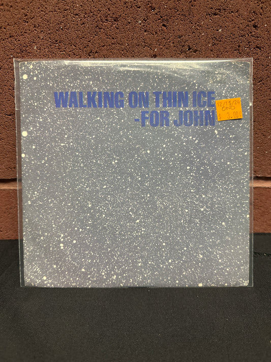 Used Vinyl: Yoko Ono "Walking On Thin Ice / It Happened" 7"