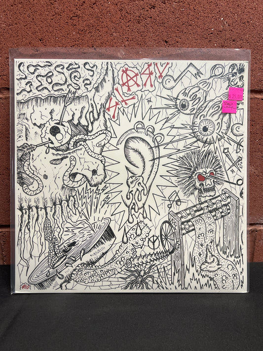 Used Vinyl: S.L.A.R.V. "Skitsmak I Munnen..." LP (Red Vinyl)