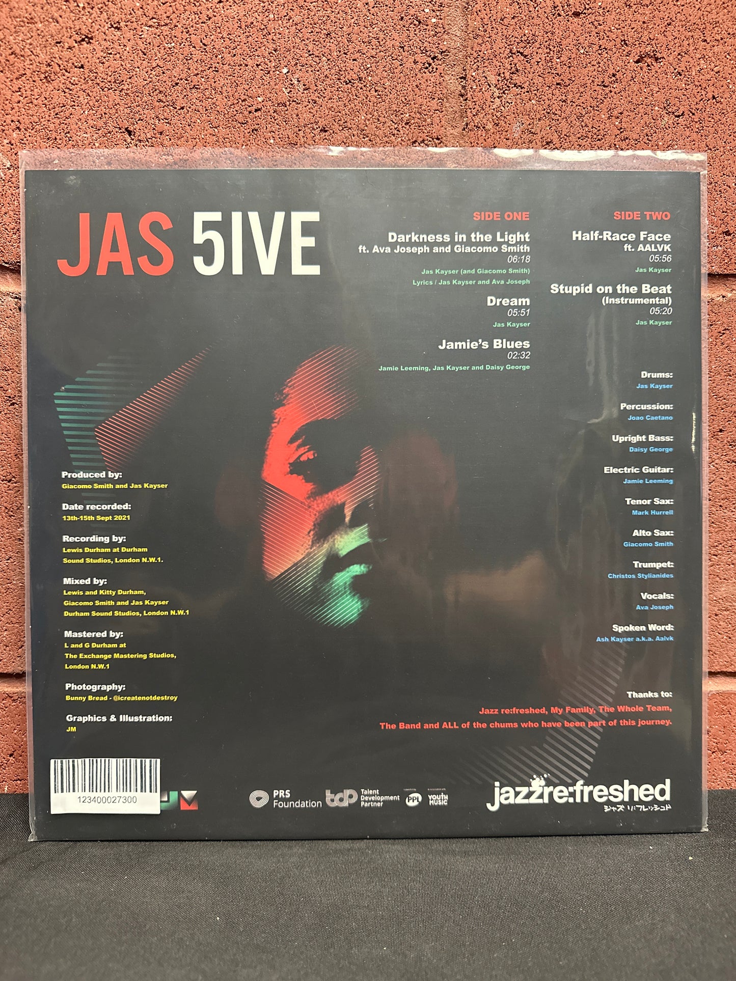 Used Vinyl:  Jas Kayser ”Jas 5ive” 12"