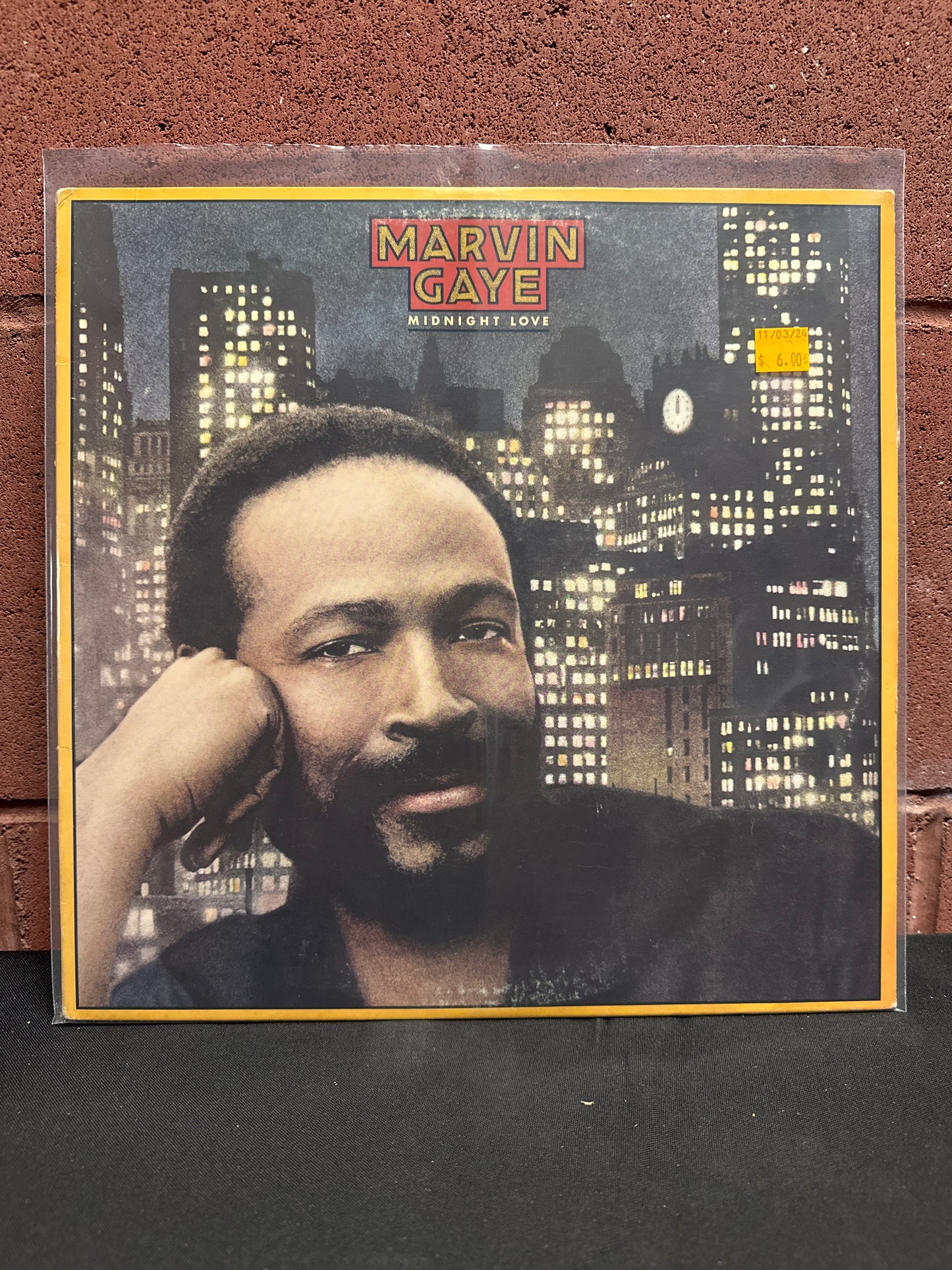 Used Vinyl:  Marvin Gaye ”Midnight Love” LP