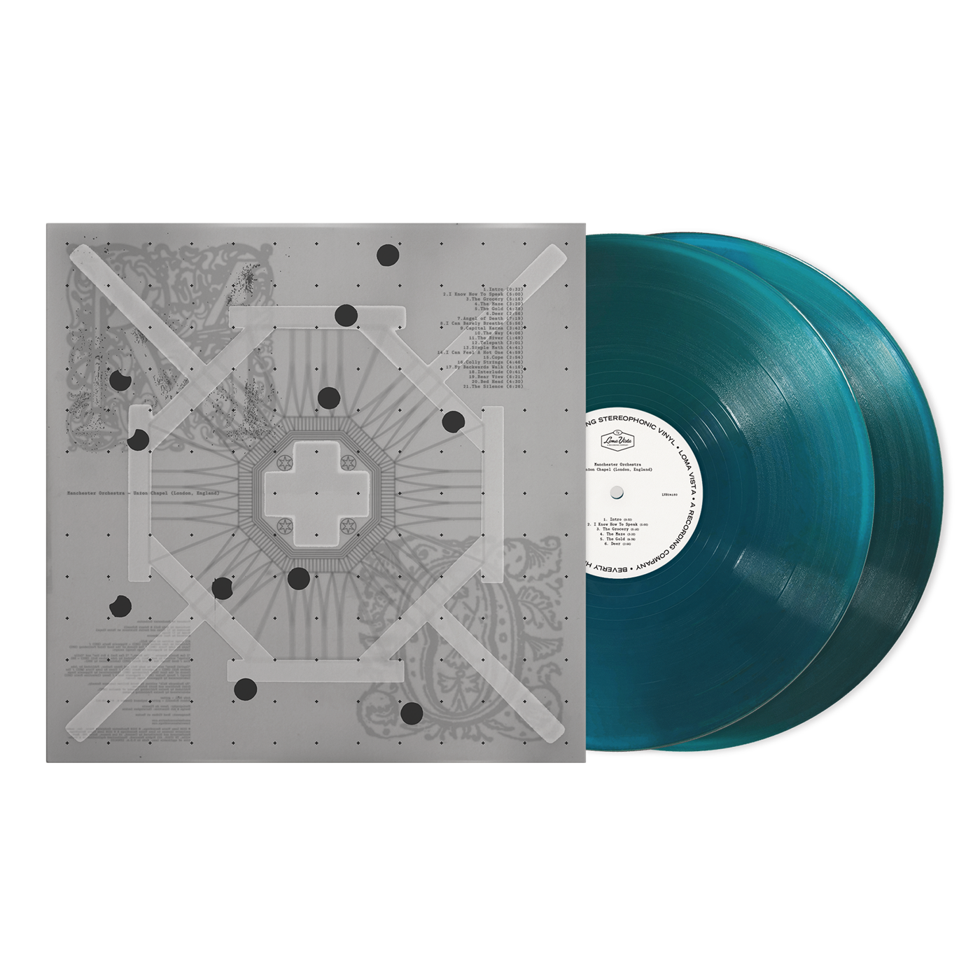 Manchester Orchestra "Union Chapel (London, England)" 2xLP (Translucent Sea Blue Vinyl)