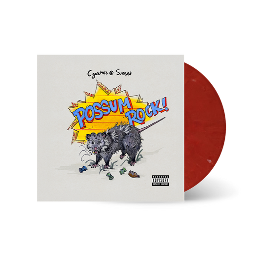 Cigarettes @ Sunset "Possum Rock" LP (Red Vinyl)
