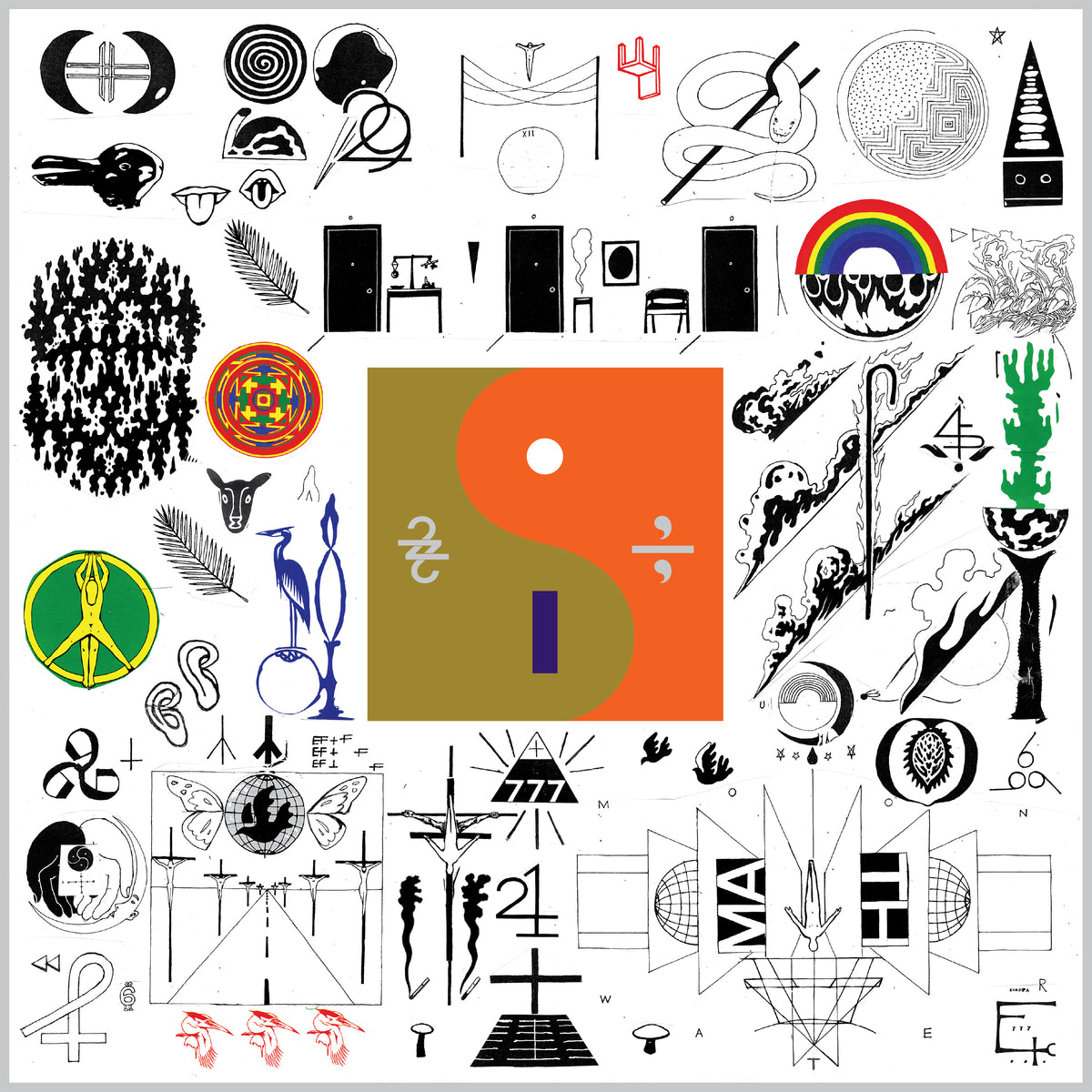 PRE-ORDER: Bon Iver "22, A Million (10th Anniversary Edition)" LP (Frosted Silver Vinyl)