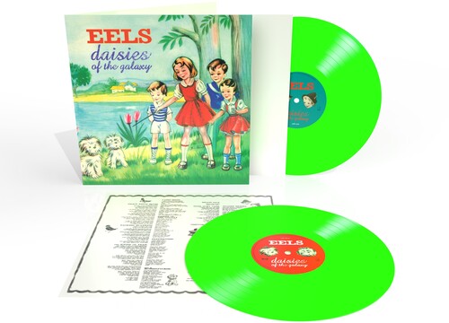 PRE-ORDER: Eels "Daisies of the Galaxy" 2xLP (25th Anniversary Green Glow-in-the-Dark Vinyl)