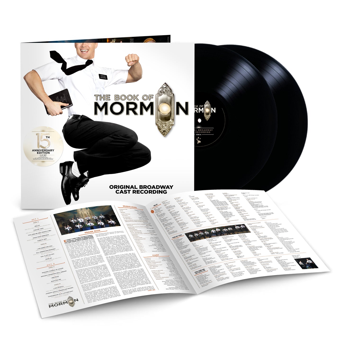 PRE-ORDER: Trey Parker, Robert Lopez & Matt Stone "The Book Of Mormon (Original Broadway Cast Recording)" 2xLP
