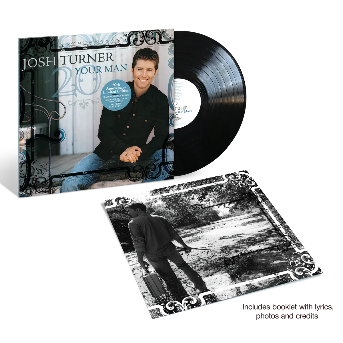 EMBARGO 6/19 PRE-ORDER: Josh Turner "Your Man (20th Anniversary)" LP