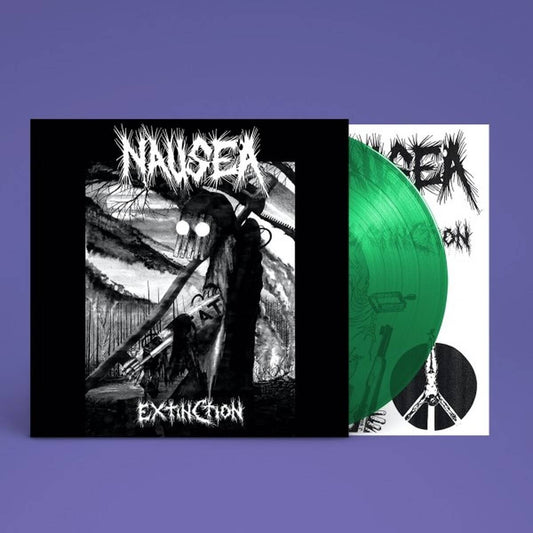 PRE-ORDER: Nausea "Extinction" LP (Green Vinyl)