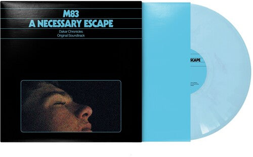 DAMAGED: M83 "A Necessary Escape (Dakar: Race Against The Desert OST)" LP (Transparent Marbled Turquoise Vinyl)