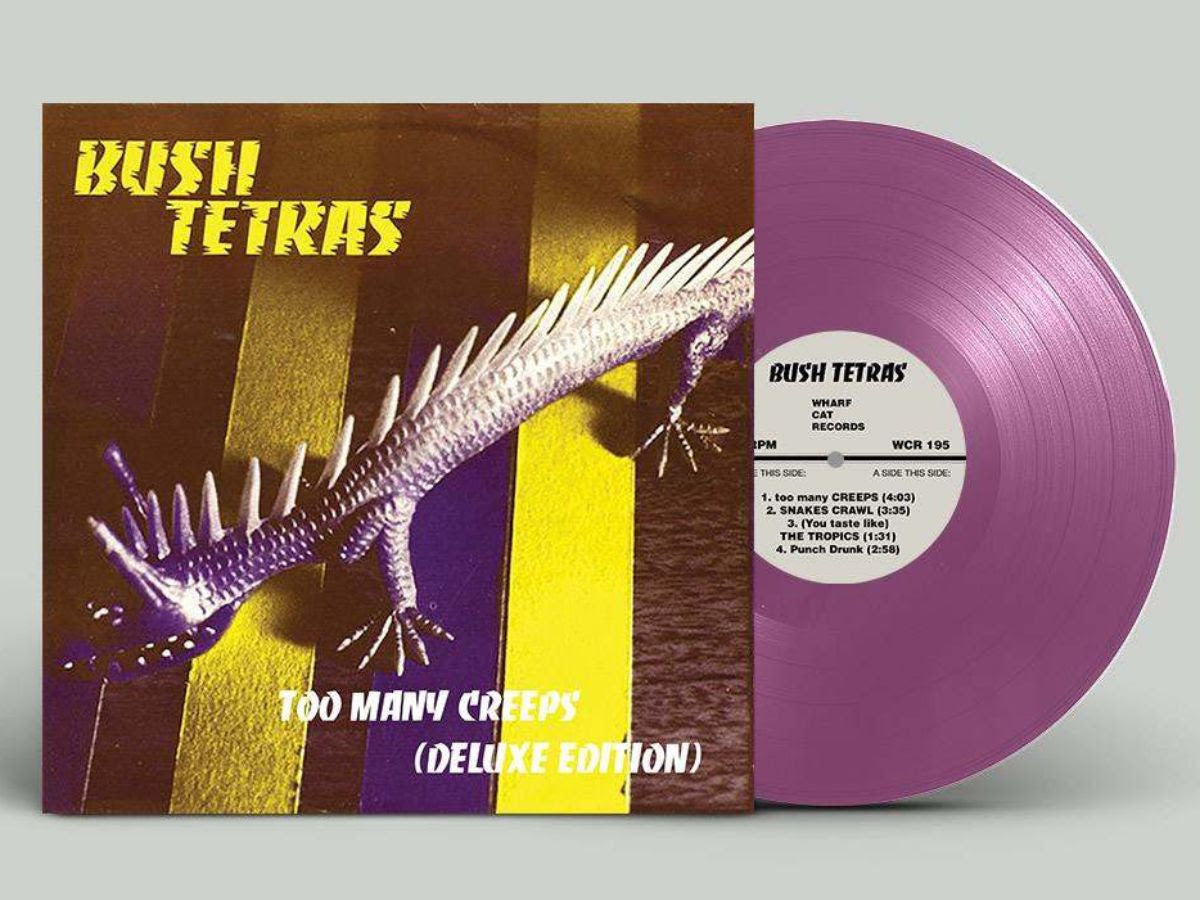 PRE-ORDER: Bush Tetras "Too Many Creeps (Deluxe Reissue)" LP (Plum Color Vinyl)