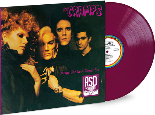 PRE-ORDER: The Cramps "Songs the Lord Taught Me" LP (Garbageman Grape Vinyl RSD Essentials Edition)